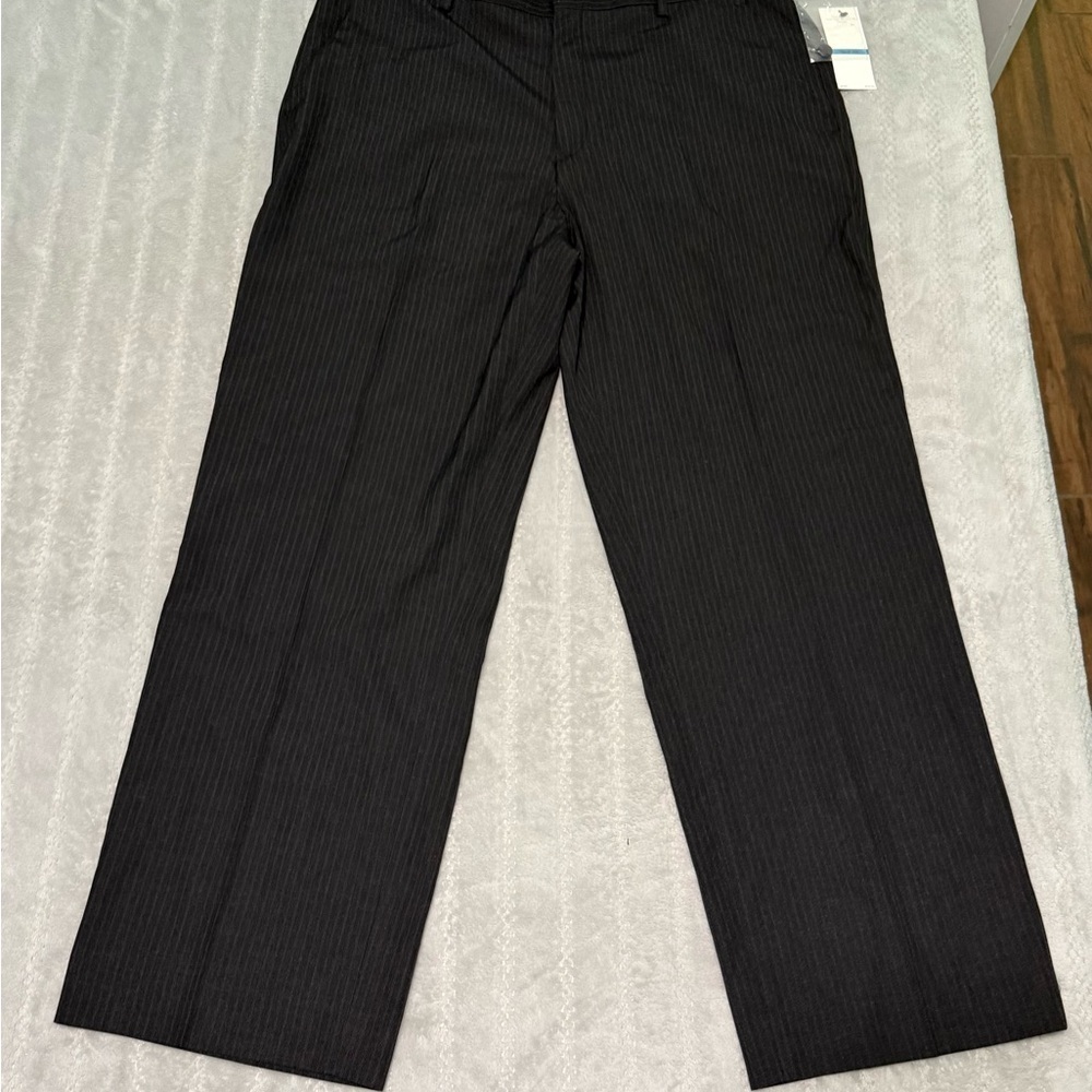 Calvin Klein Dress Pants Mens 36W X 30L Pin Striped